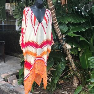 Theodora and Callum beach caftan